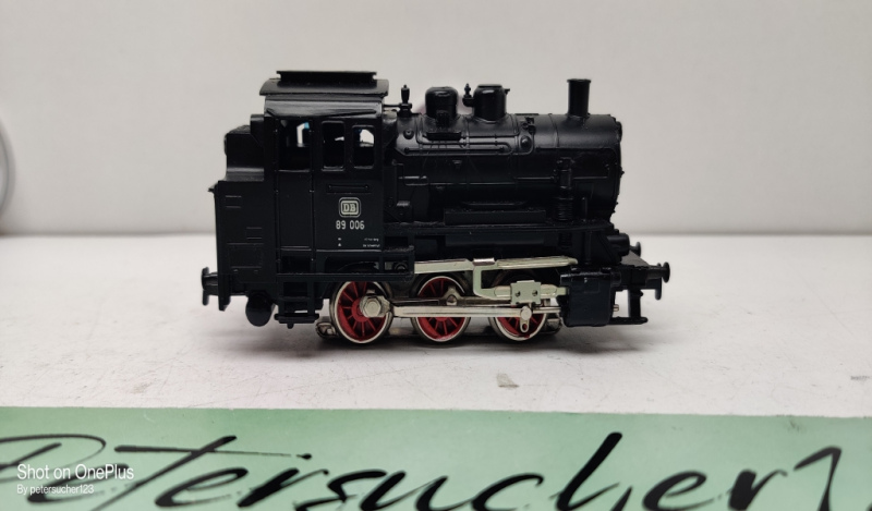 Märklin H0 AC 3000 / BR89 Dampflok / DB / Analog / OVP
