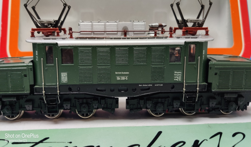 Märklin H0 AC 3322 / BR194 Elektrische Lokomotive / DB / Analog / OVP