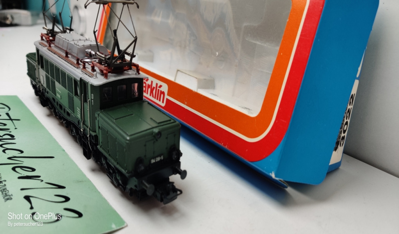 Märklin H0 AC 3322 / BR194 Elektrische Lokomotive / DB / Analog / OVP