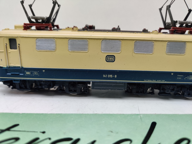 Märklin H0 AC 3034 / BR141 015-8 Elektrolok / DB / Analog / Blau - Beige