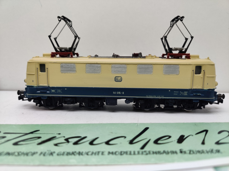 Märklin H0 AC 3034 / BR141 015-8 Elektrolok / DB / Analog / Blau - Beige