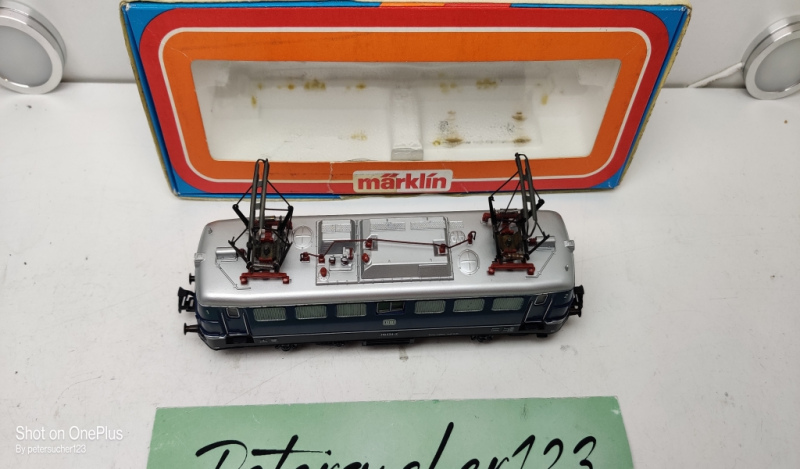 Märklin H0 AC 3039 / BR110 Elektrolok / Blau / DB / Analog / OVP