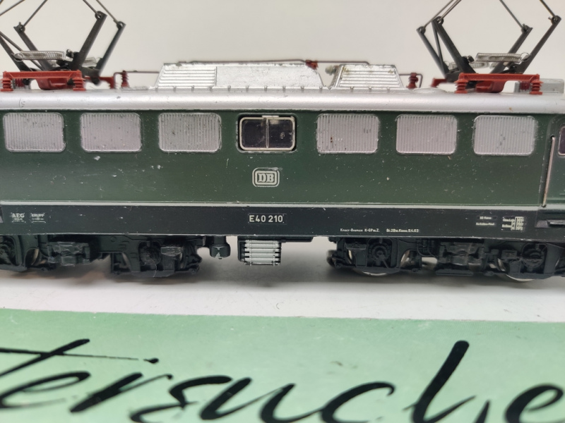 Märklin H0 AC 3040 / E40 210 Elektrolok / DB / Analog / Grün