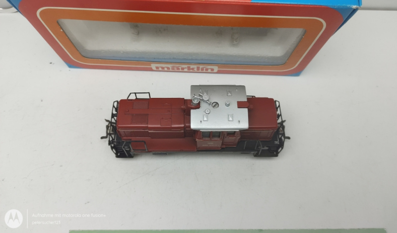 MÄRKLIN H0 AC 3065 / BR260 417-1  Diesellok Rot / Telex / Analog / Blaue - OVP