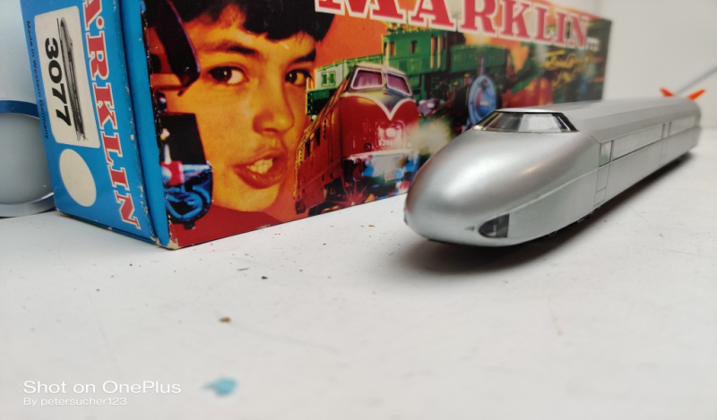 Märklin H0 AC 3077 Zeppelin Silber / OVP