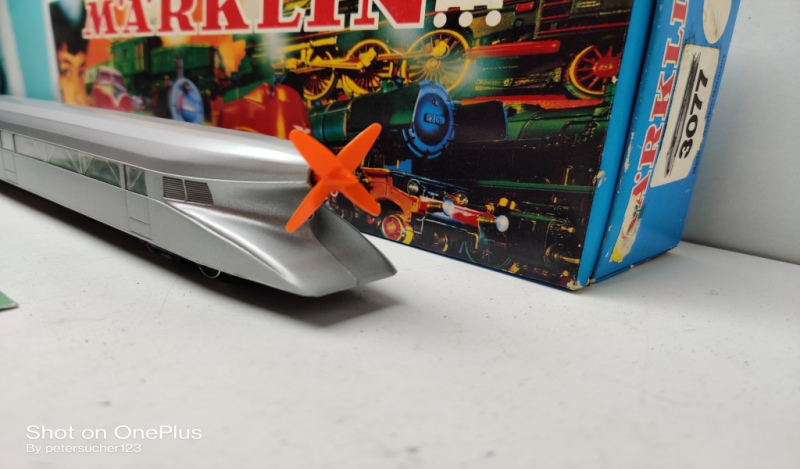 Märklin H0 AC 3077 Zeppelin Silber / OVP
