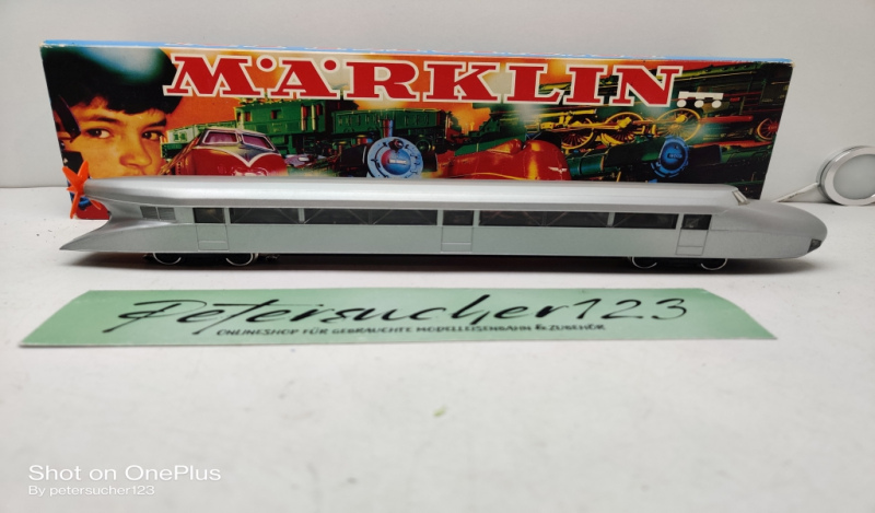 Märklin H0 AC 3077 Zeppelin Silber / OVP