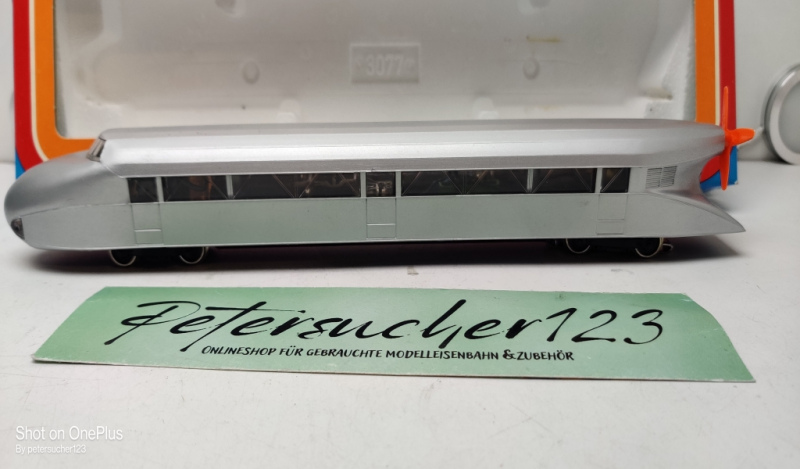 Märklin H0 AC 3077 Zeppelin Silber / OVP