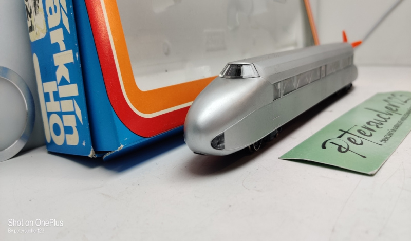 Märklin H0 AC 3077 Zeppelin Silber / OVP