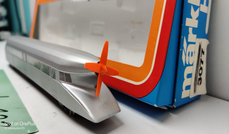 Märklin H0 AC 3077 Zeppelin Silber / OVP