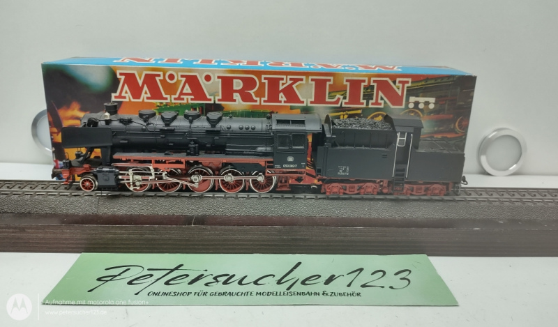 Märklin H0 3084 / BR050082-7 Dampflok Schlepptender / Licht / Rauch  DB OVP