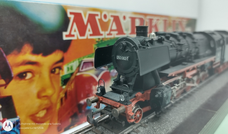 Märklin H0 3084 / BR050082-7 Dampflok Schlepptender / Licht / Rauch  DB OVP