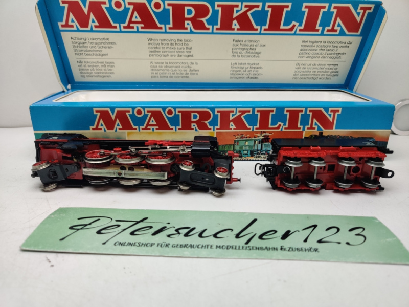 Märklin H0 AC 3093  / BR18 478 Dampflok / DB / Analog / OVP