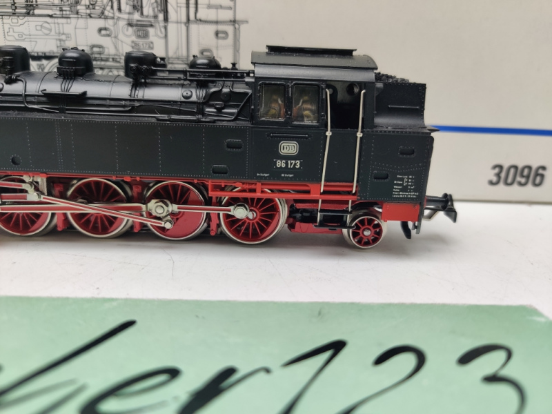 Märklin H0 AC 3096 / BR86 Dampflok  / Analog / DB / OVP
