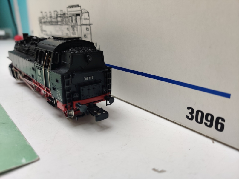 Märklin H0 AC 3096 / BR86 Dampflok  / Analog / DB / OVP