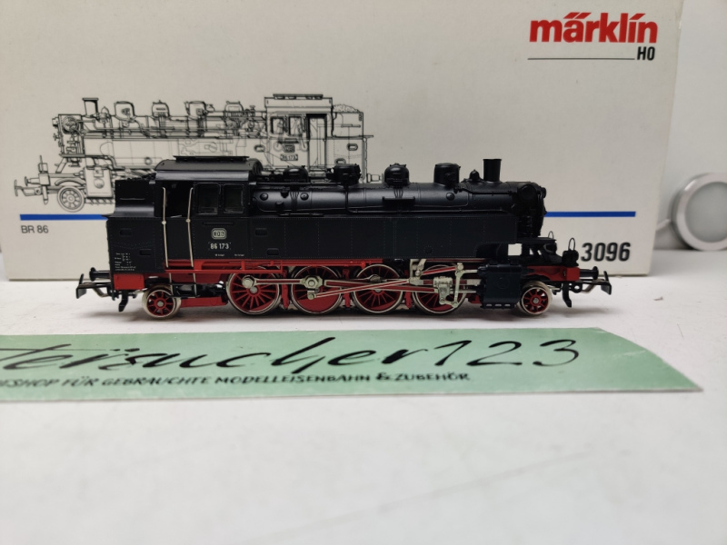 Märklin H0 AC 3096 / BR86 Dampflok  / Analog / DB / OVP