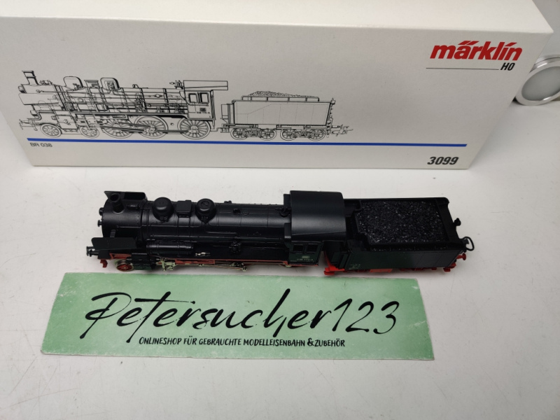 Märklin H0 AC 3099 / BR038 Dampflok Schlepptender  / Analog / DB / OVP
