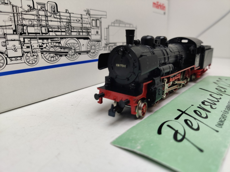 Märklin H0 AC 3099 / BR038 Dampflok Schlepptender  / Analog / DB / OVP