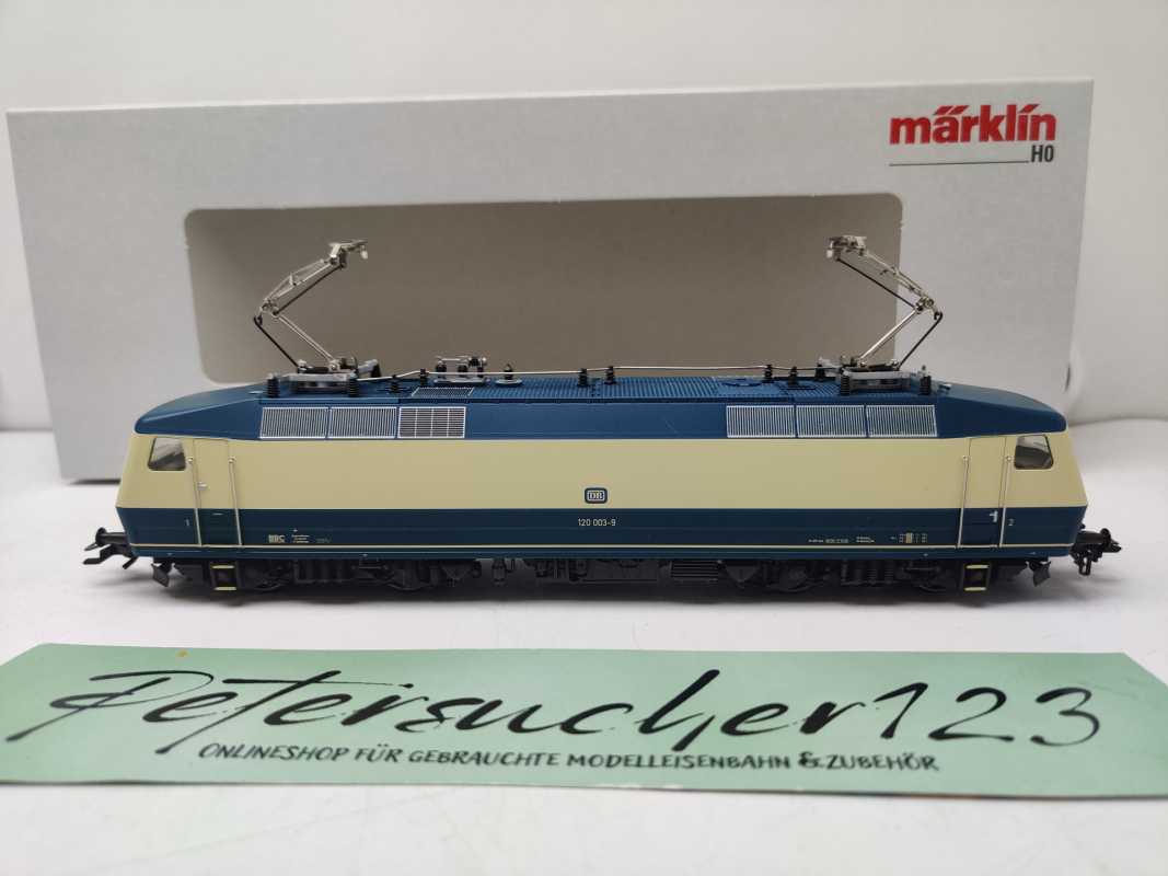 Märklin H0 AC 31014-02 / BR120 Elektrolokomotive  (Vorserie) / DB / Mfx / Sound / OVP