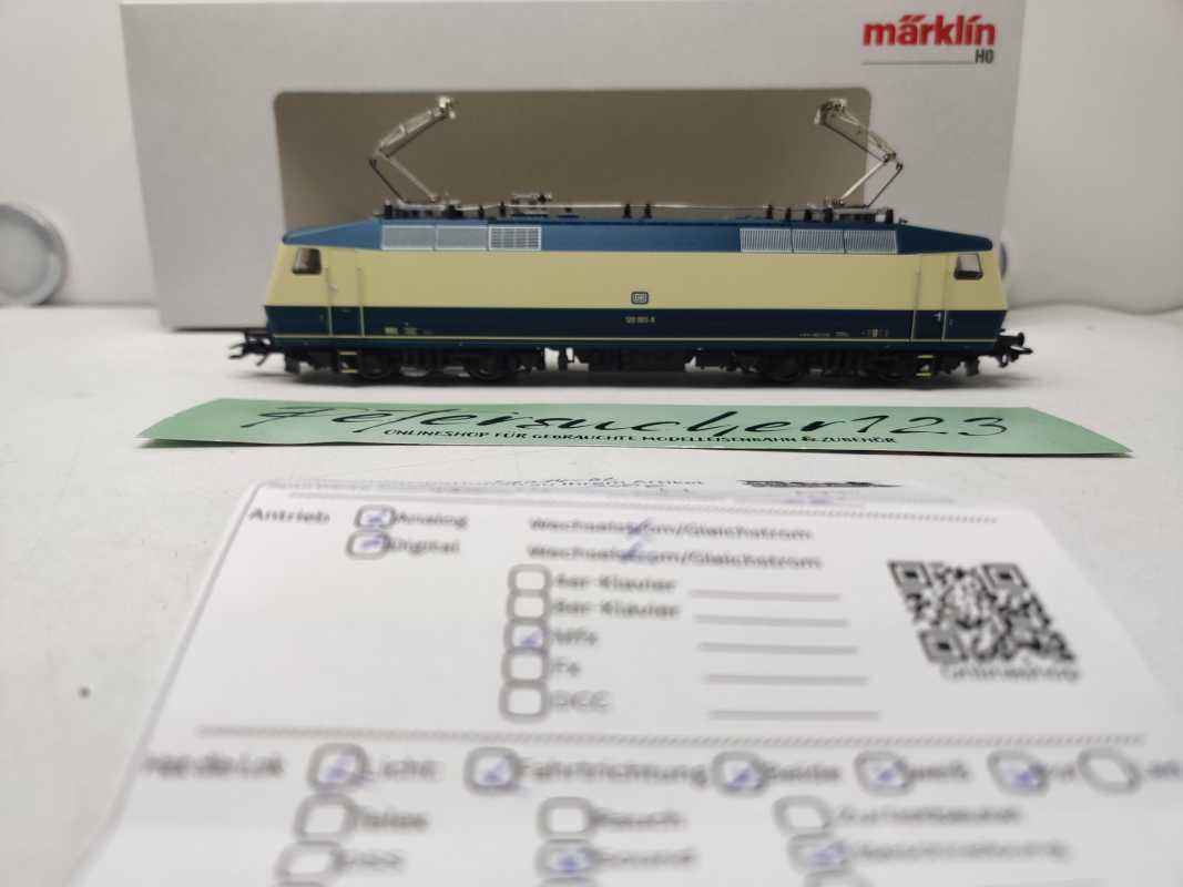 Märklin H0 AC 31014-02 / BR120 Elektrolokomotive  (Vorserie) / DB / Mfx / Sound / OVP