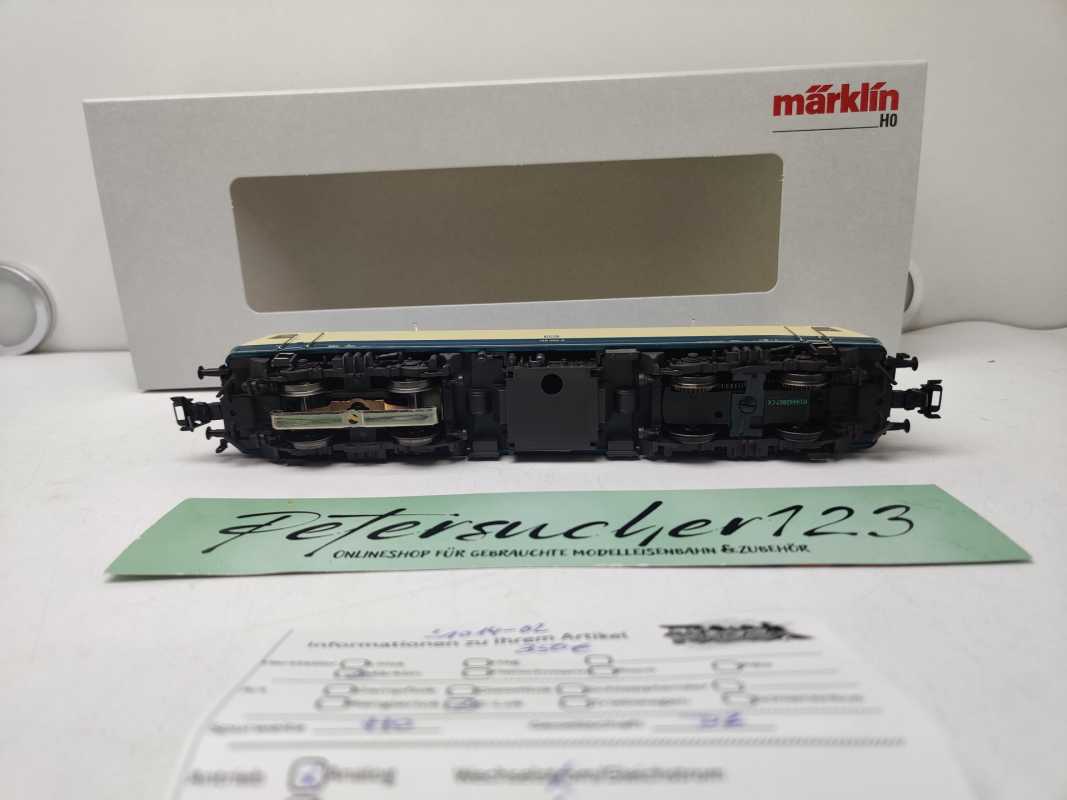 Märklin H0 AC 31014-02 / BR120 Elektrolokomotive  (Vorserie) / DB / Mfx / Sound / OVP