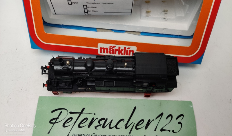 Märklin H0 AC 3106 / BR78 355 Dampflok Analog / OVP