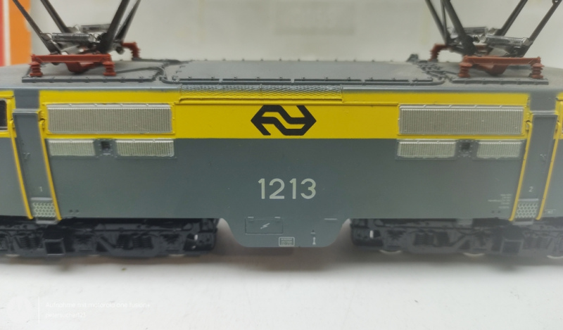 Märklin H0 AC 3168 / 1213 Elektrolokomotive Analog / Gelb-Grau / NS / Analog / OVP