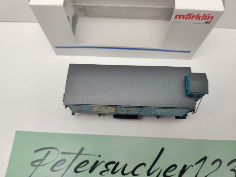 Märklin H0 AC 31953 Kühlwagen "4711" G10 / SoMo IMA'92 / NEM / DRG / OVP weiß