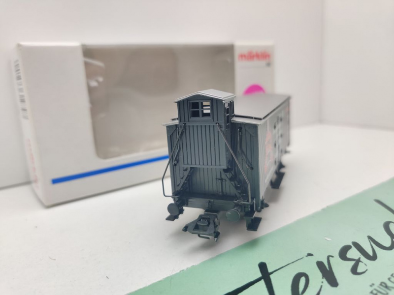 Märklin H0 AC 31979 ged. Güterwagen "5 Jahre MHI" G10 / OVP weiß