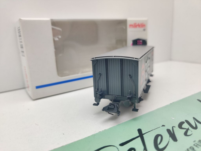 Märklin H0 AC 31979 ged. Güterwagen "5 Jahre MHI" G10 / OVP weiß