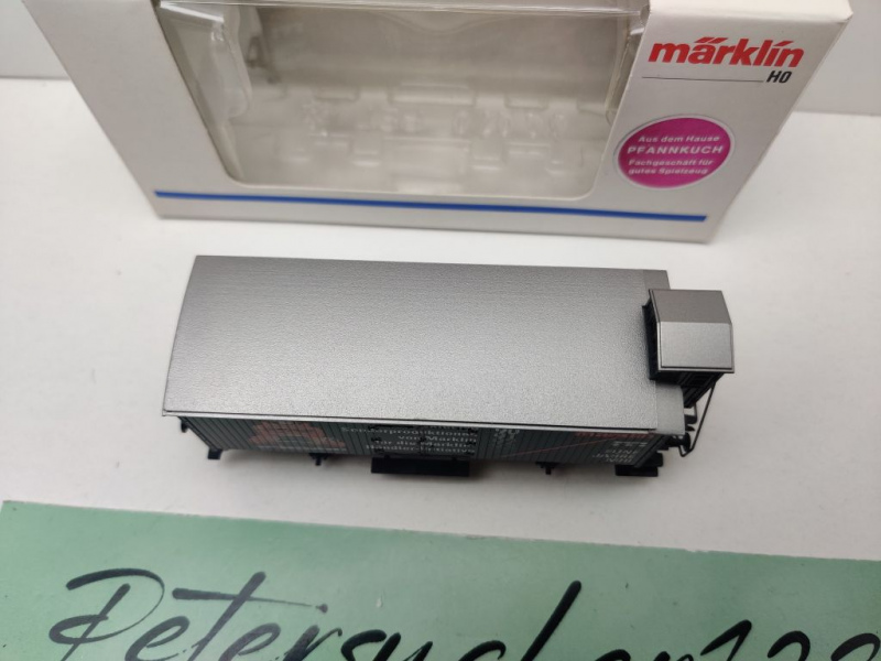 Märklin H0 AC 31979 ged. Güterwagen "5 Jahre MHI" G10 / OVP weiß