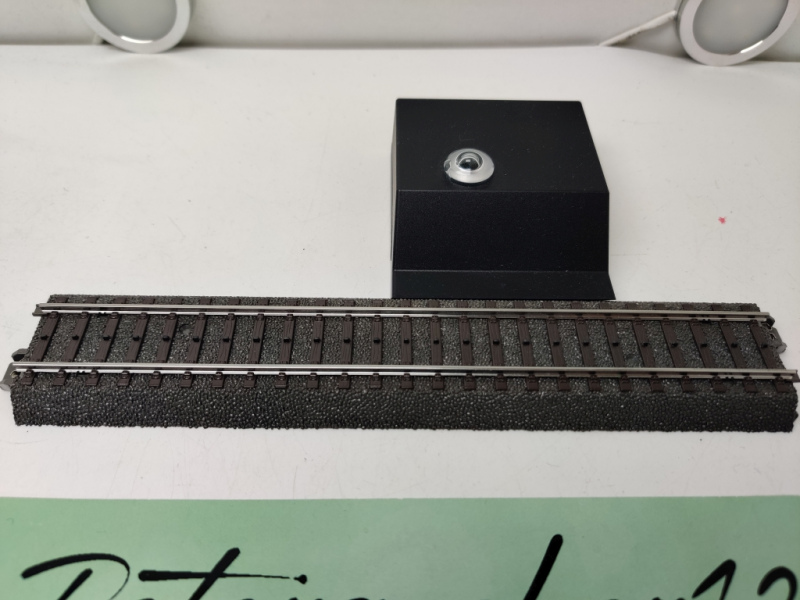 Märklin H0 322993 / 1 x Infrarot Anschlussgleis C-Gleis / Grau