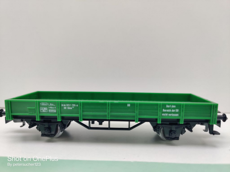 Märklin H0 AC Niederbordwagen 20 80 323 1 791-8 / Kklm505 / DB