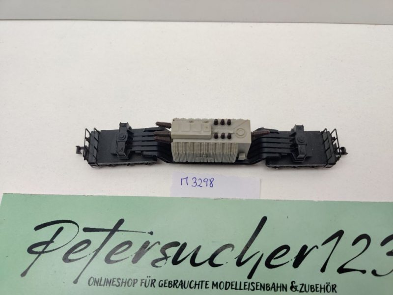 Minitrix N DC 3298 Tiefladewagen Trafo "Siemens" SSt / DB