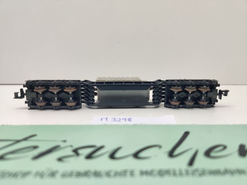 Minitrix N DC 3298 Tiefladewagen Trafo "Siemens" SSt / DB