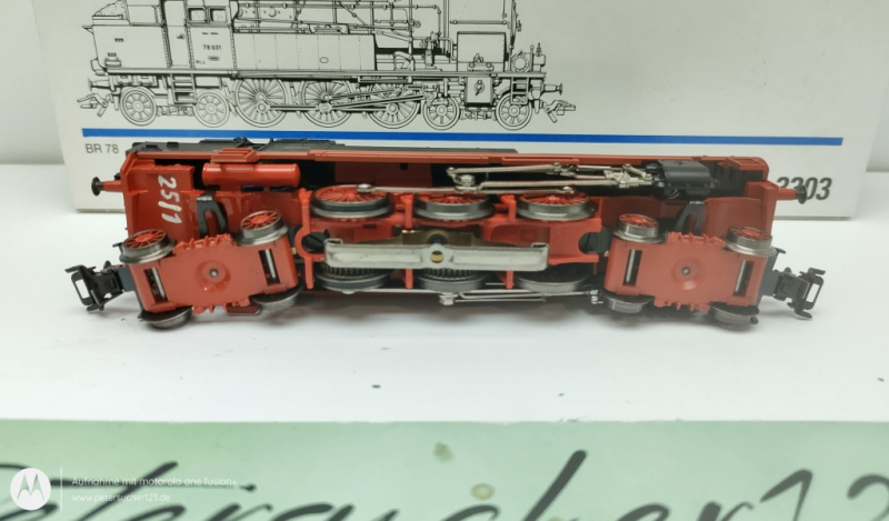 Märklin H0 AC 3303 / BR78 Dampflok Analog / DRG /  OVP