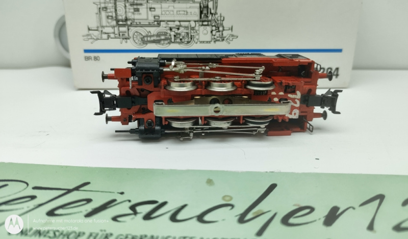 Märklin H0 AC 3304 / BR80 Dampflok Analog / DB / OVP