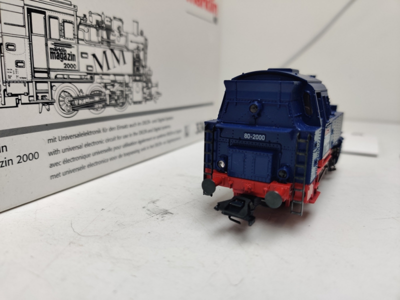 Märklin H0 AC 33042 Dampflok Märklin Magazin 2000 / Delta Digital / Blau / OVP 