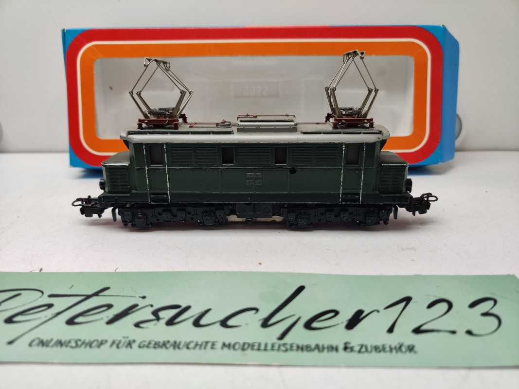Märklin H0 AC 3011 / schwere Elektrolokomotive / BR E 44 / DB / Analog / Grün / Blaue OVP