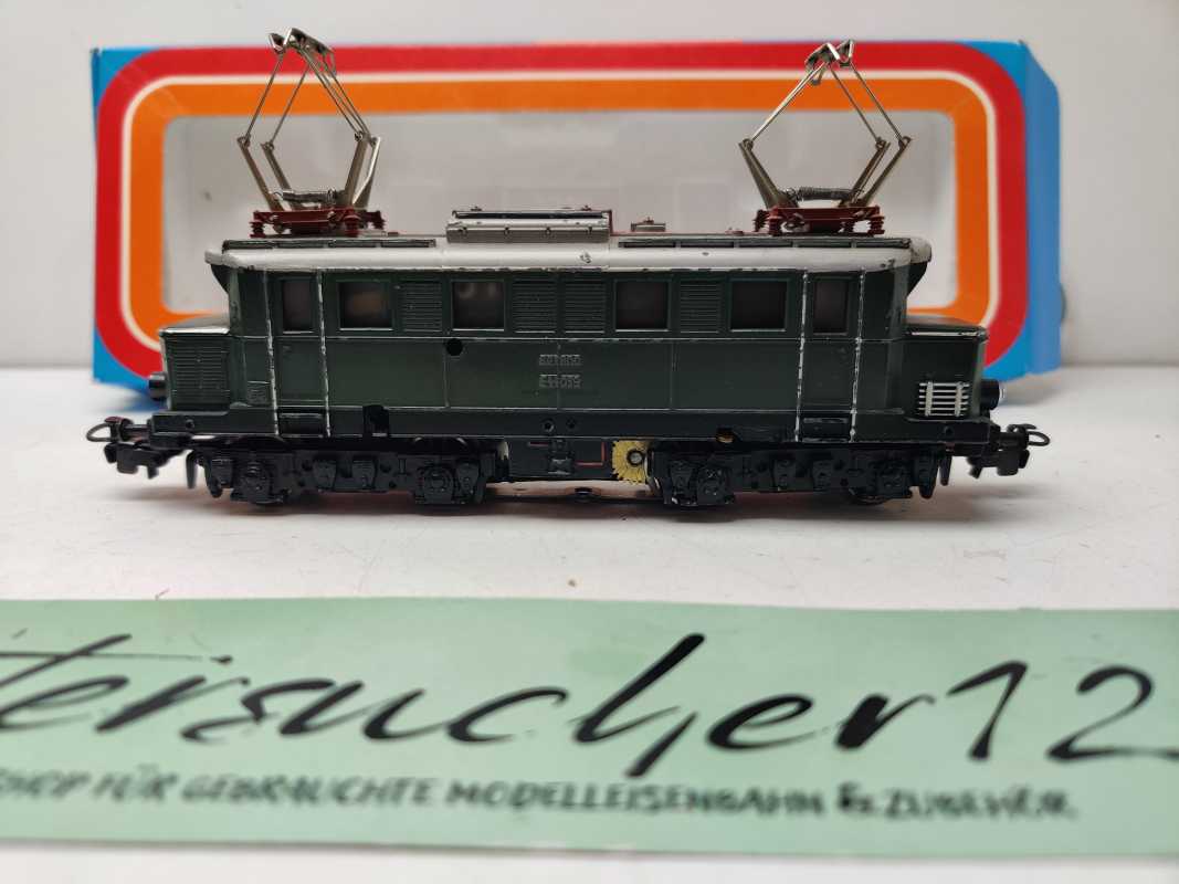 Märklin H0 AC 3011 / schwere Elektrolokomotive / BR E 44 / DB / Analog / Grün / Blaue OVP