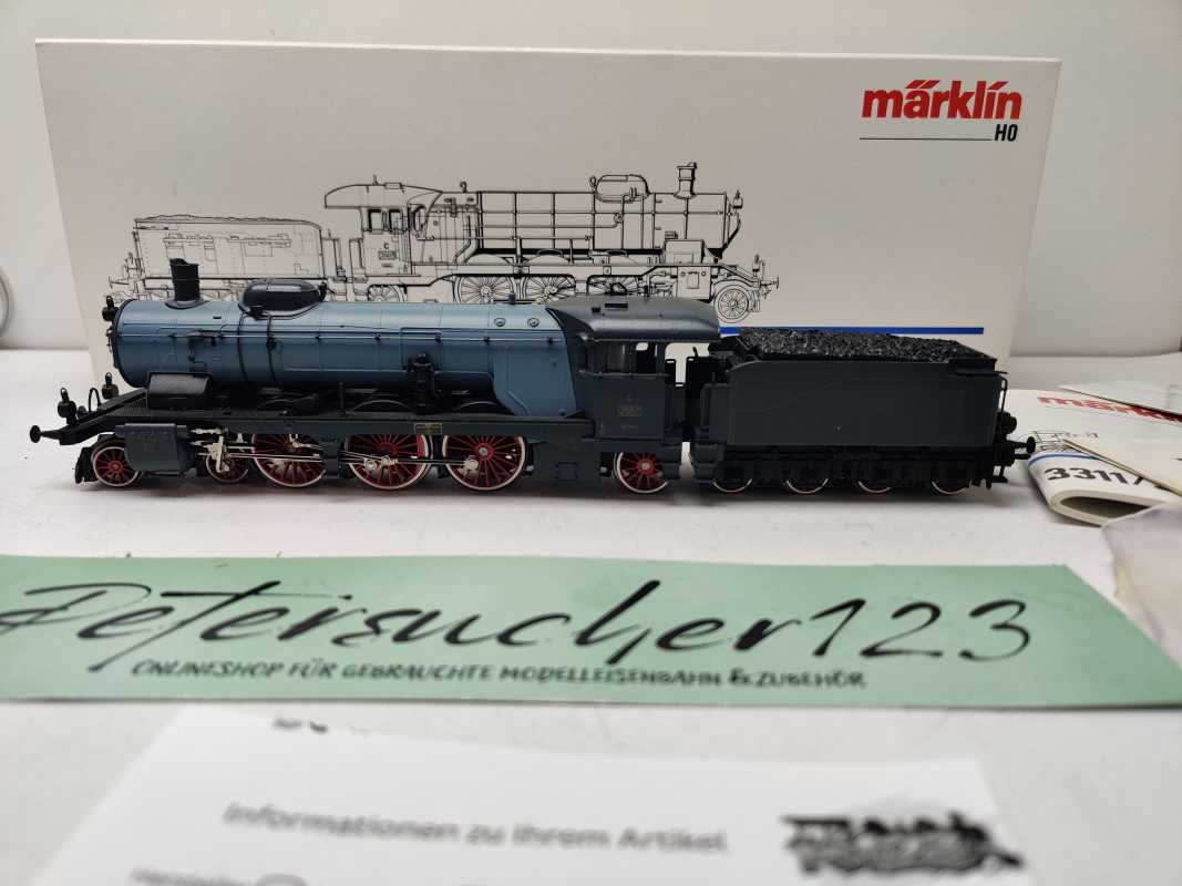 Märklin H0 DC 3311 / legendäre Schlepptender Lokomotive / K.W.St.E. / Delta - Digital / OVP