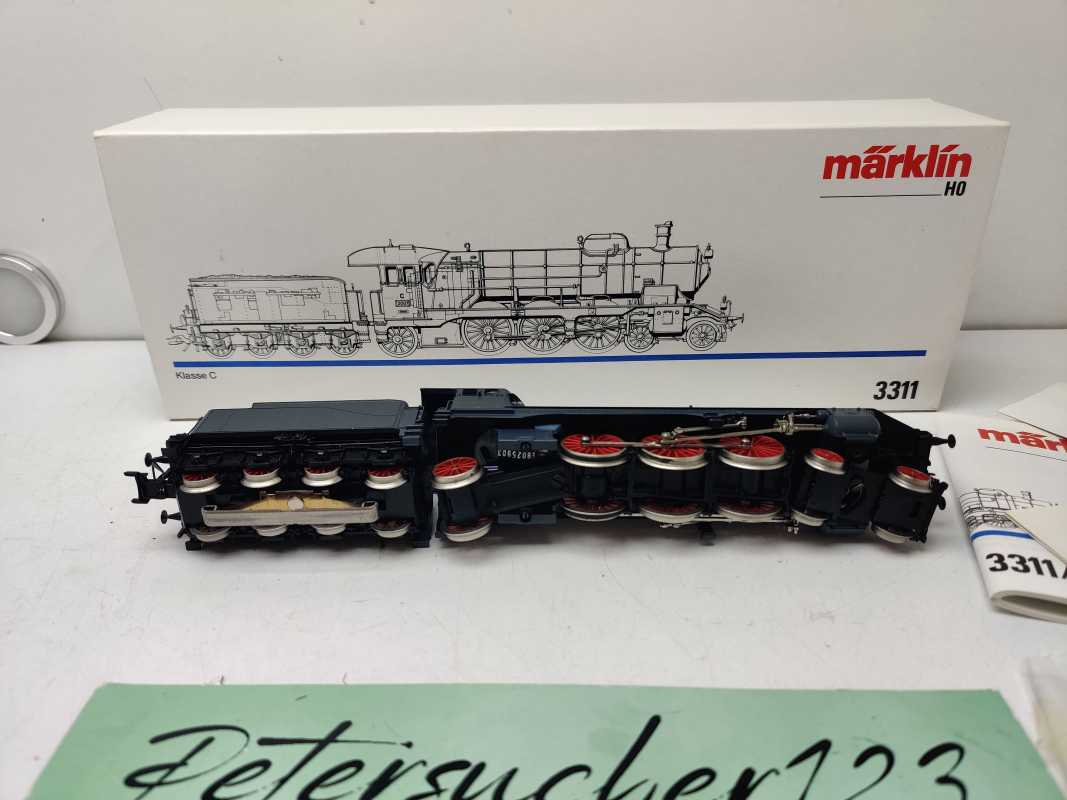 Märklin H0 DC 3311 / legendäre Schlepptender Lokomotive / K.W.St.E. / Delta - Digital / OVP