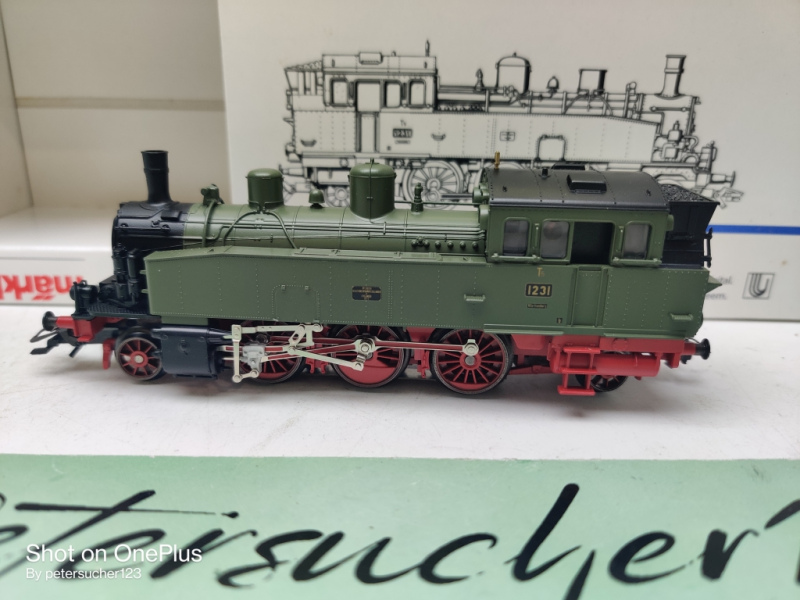 Märklin H0 AC 33121  Märklin Tenderlokomotive T5 / W. Staatsbahn / Delta Digital / OVP