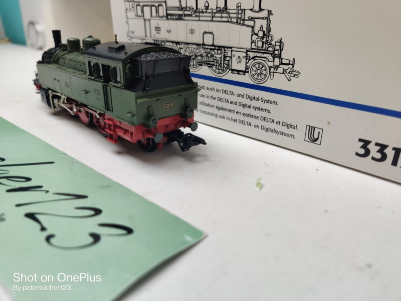 Märklin H0 AC 33121  Märklin Tenderlokomotive T5 / W. Staatsbahn / Delta Digital / OVP