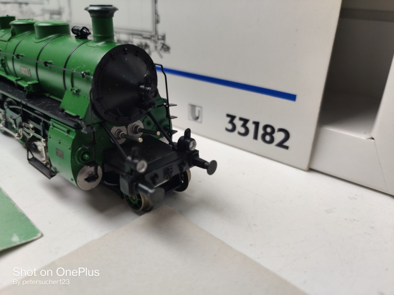 Märklin H0 33182/ Reihe S 3/6 Dampflok Schlepptender  / K.Bay.Sts.B. / Delta - Digital / OVP