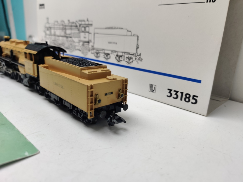 Märklin H0 AC 33185 / S 3/6 Dampflok Schlepptender / Delta-Digital / K.Bay.Sts.B. / OVP