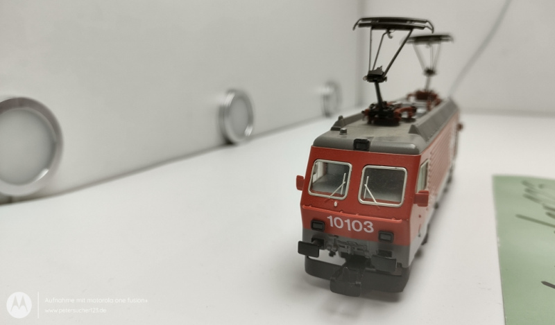 Märklin H0 AC 3328 / 10103 SBB CFF Elektrolokomotive Analog / Rot  OVP