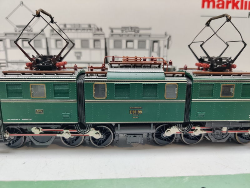 Märklin H0 AC 33291 / BR E 91 Elektrolok  / Delta-Digital / DRG / OVP