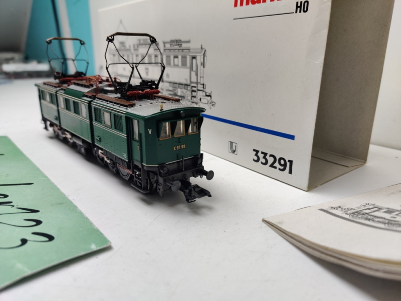 Märklin H0 AC 33291 / BR E 91 Elektrolok  / Delta-Digital / DRG / OVP
