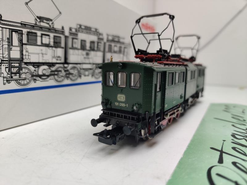 Märklin H0 AC 30329 / BR191099-1 Elektrolok / DB / Analog / Grün / OVP